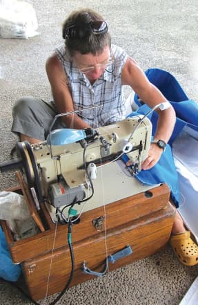 Sail Repair Decisions, When Sewing Saves a Working Sail