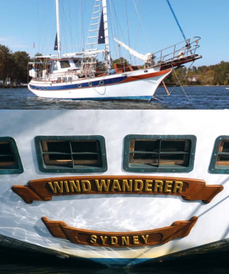 Wind Wanderer refit forces route change, turns cruise plan workable