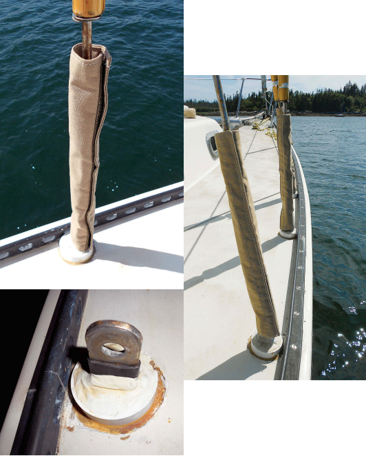 Watertight chainplates, fixing a stubborn leak on a 1965 sailboat