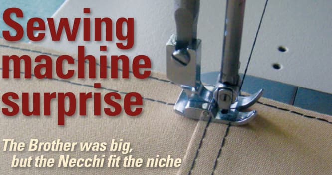 Why every serious boatowner needs a heavy-duty sewing machine