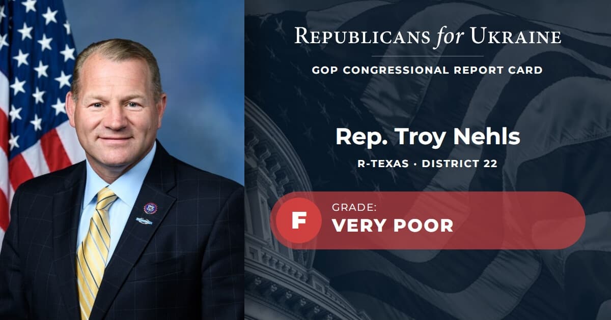 Texas Representative Troy Nehls Will Not Seek Reelection, Endorses Brother