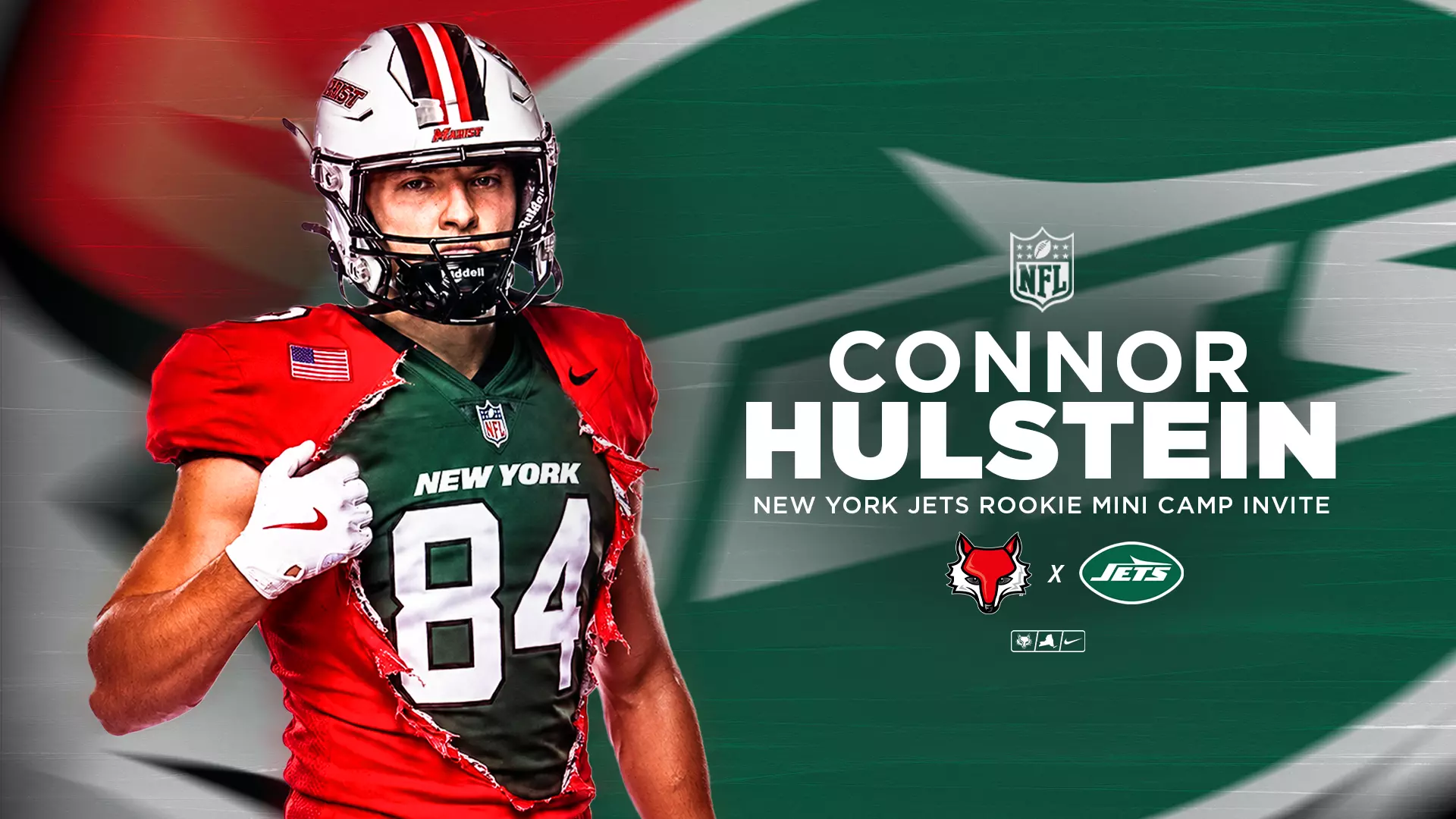 Jets invite Marist tight end Connor Hulstein after record-setting season