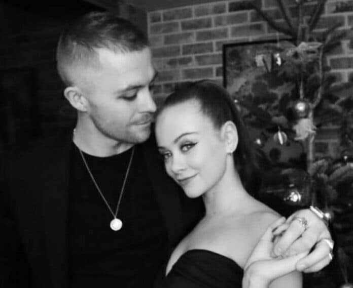 Hollyoaks stars Angus Castle-Doughty and Niamh Blackshaw announce engagement, solitaire ring revealed