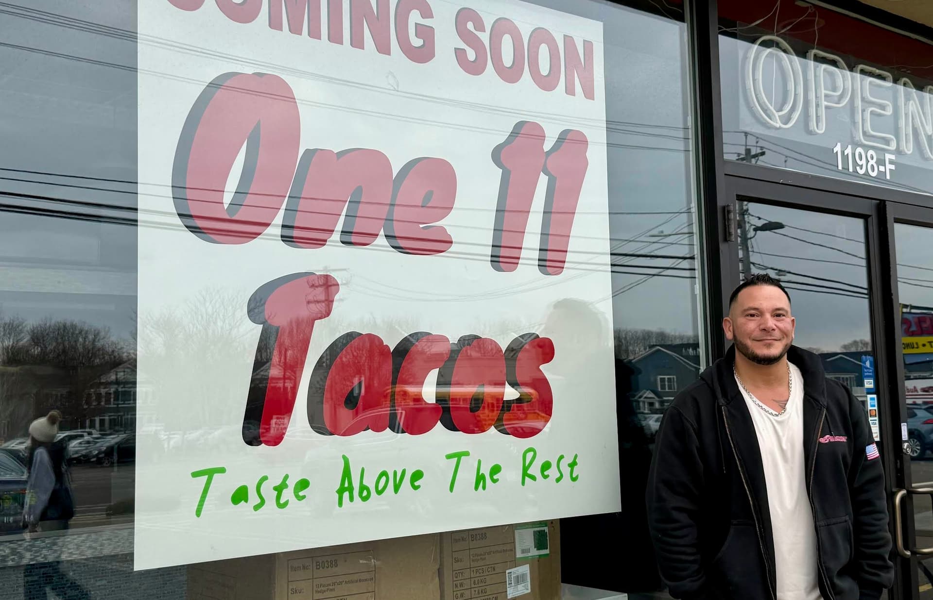 One 11 Tacos to Open Selden Spot Serving Beer February 2026