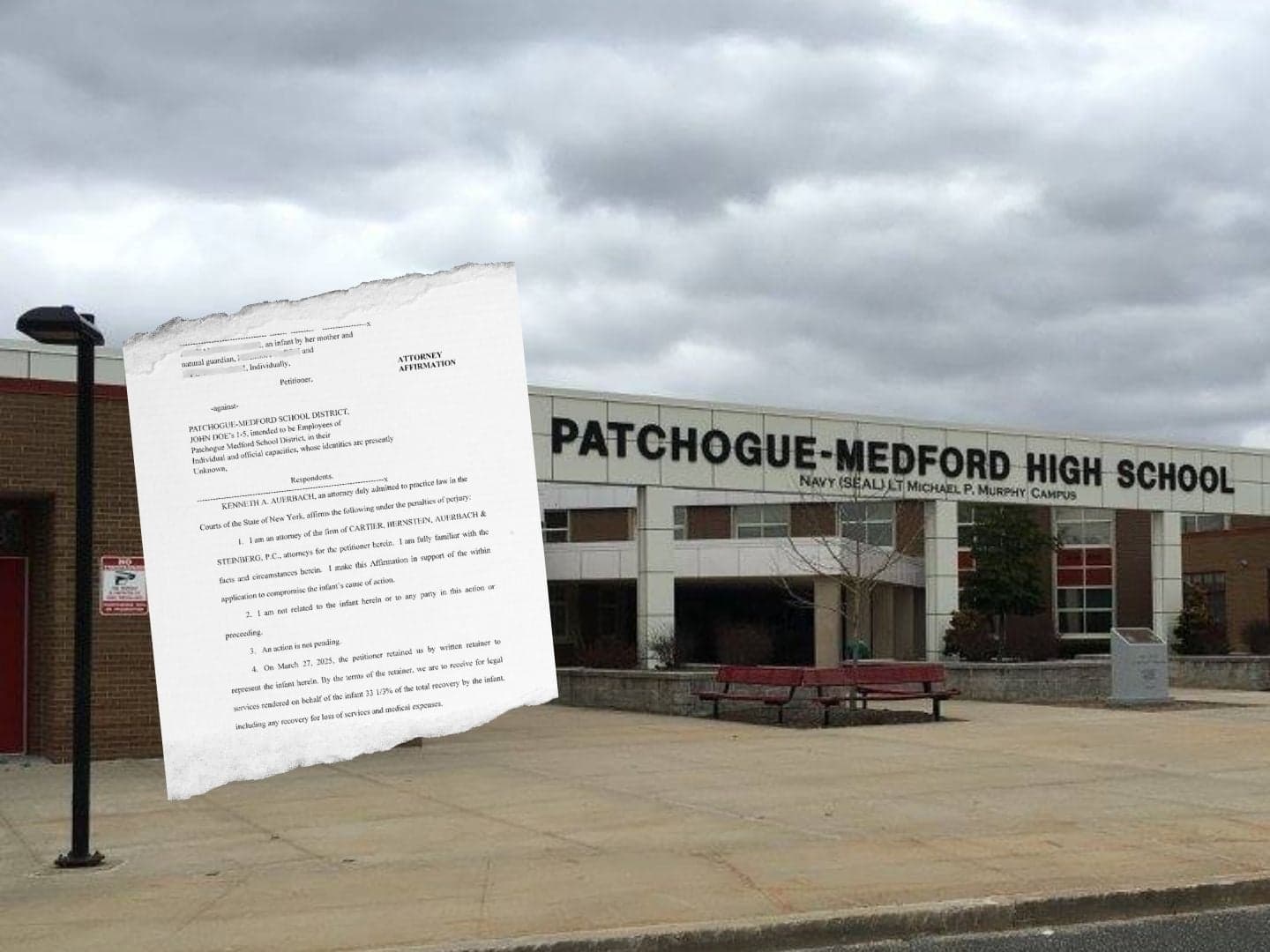 Patchogue-Medford School District settles student assault claim for $90,000