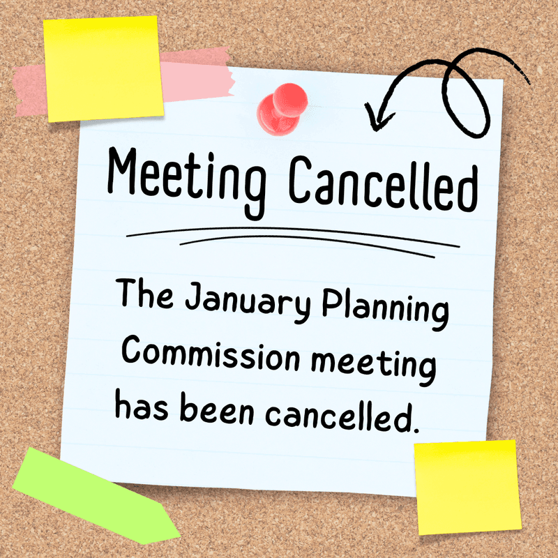 Jamestown Nov. 10 Planning Commission Meeting Canceled; Committees Continue