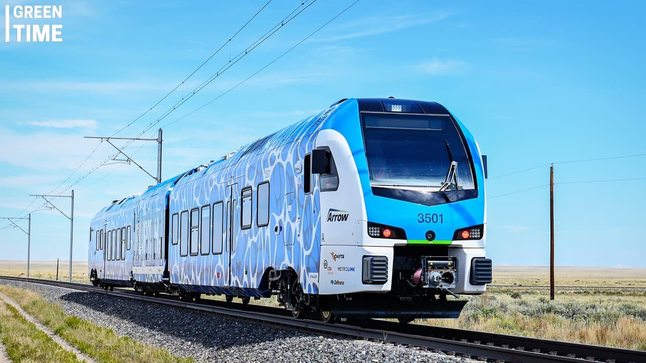 Zero-Emission Train Debuts in Inland Empire, Shifting Regional Transit Economics