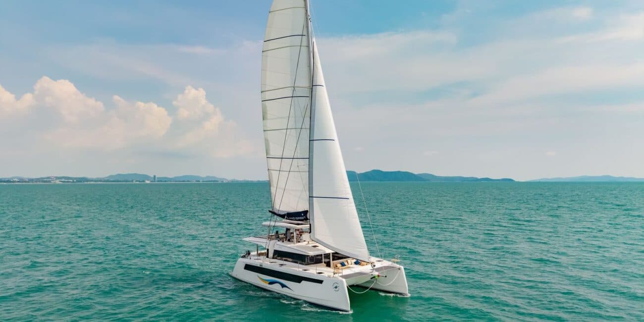 Island Spirit 525e signals catamaran yacht shift toward electric propulsion