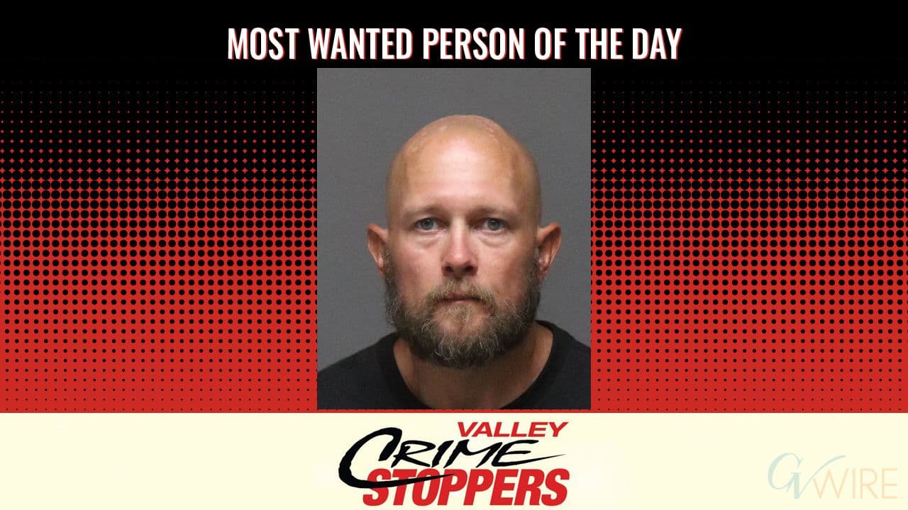 Valley Crime Stoppers Seeks Andrew David Tinsley on Felony Warrant