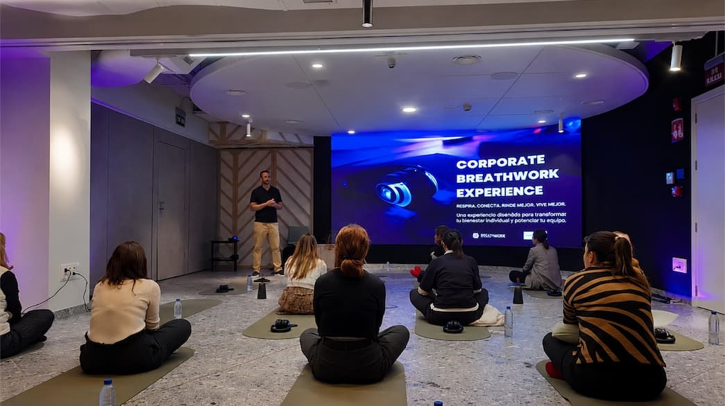 Breathwork Madrid targets corporate wellness market with stress-reduction sessions