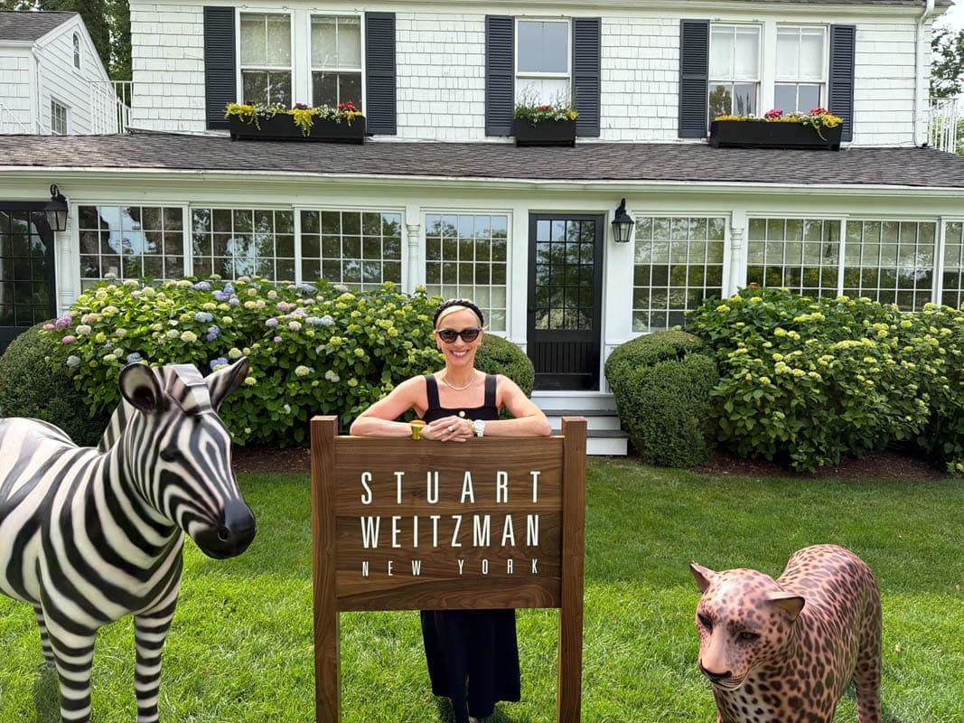 Stuart Weitzman brings exotic escape style to the Hamptons