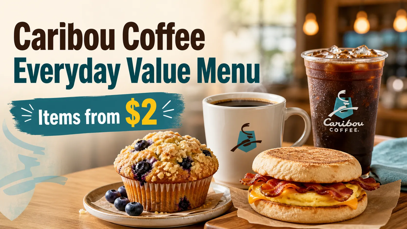 Caribou Coffee’s $2 value menu underscores rising fast-food price pressure
