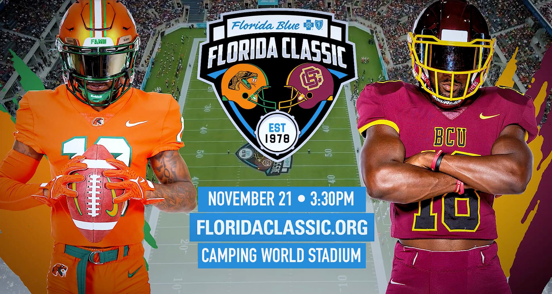 Florida Classic stays at Camping World Stadium in 2026