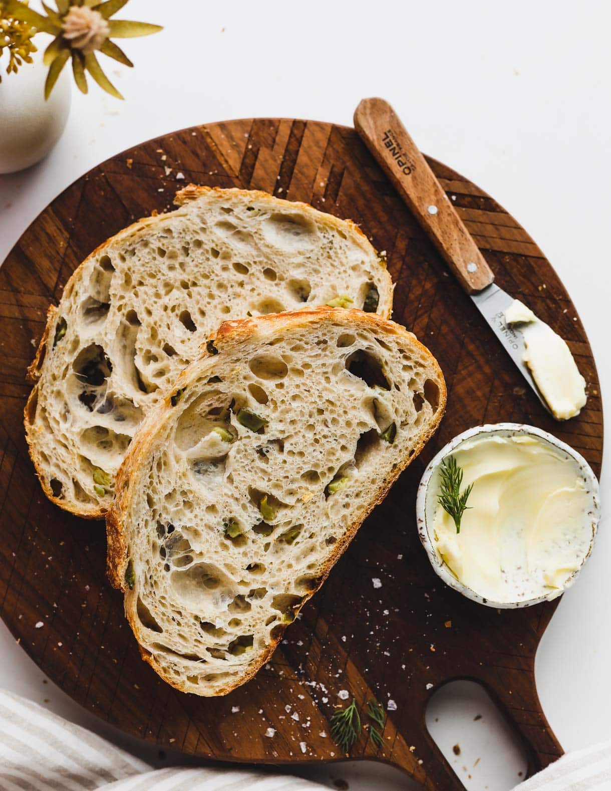 dill pickle sourdough loaf turns a divisive snack into bread