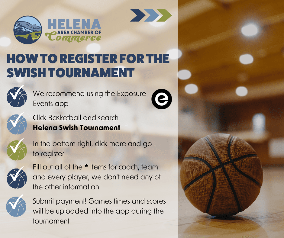 Helena Chamber Hosts SWISH Youth Basketball Tournament Across Lewis and Clark County