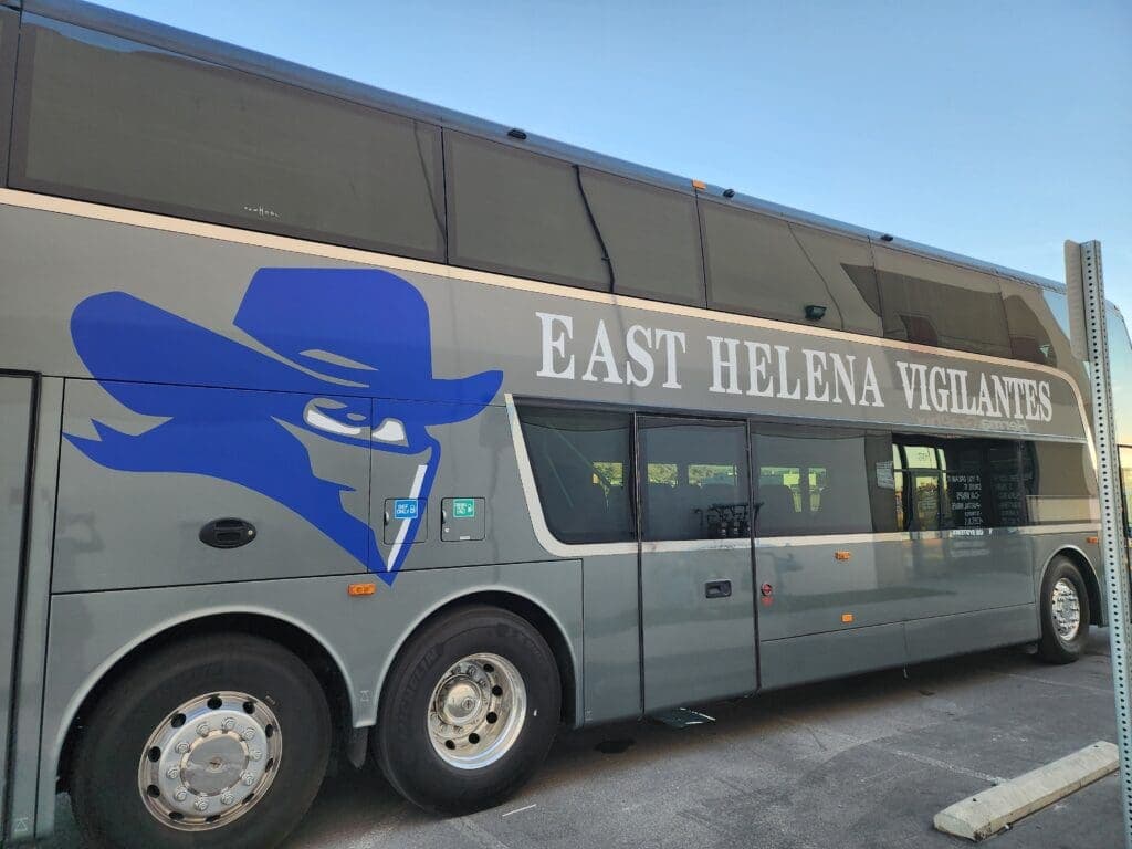 New double decker bus boosts team travel and student study time