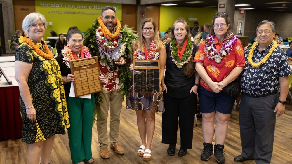 UH Hilo honors employees, retirees at annual awards celebration