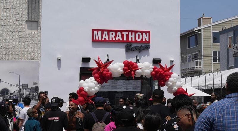 Marathon Burger Grand Opening Shooting in Long Beach Kills One, Wounds Two