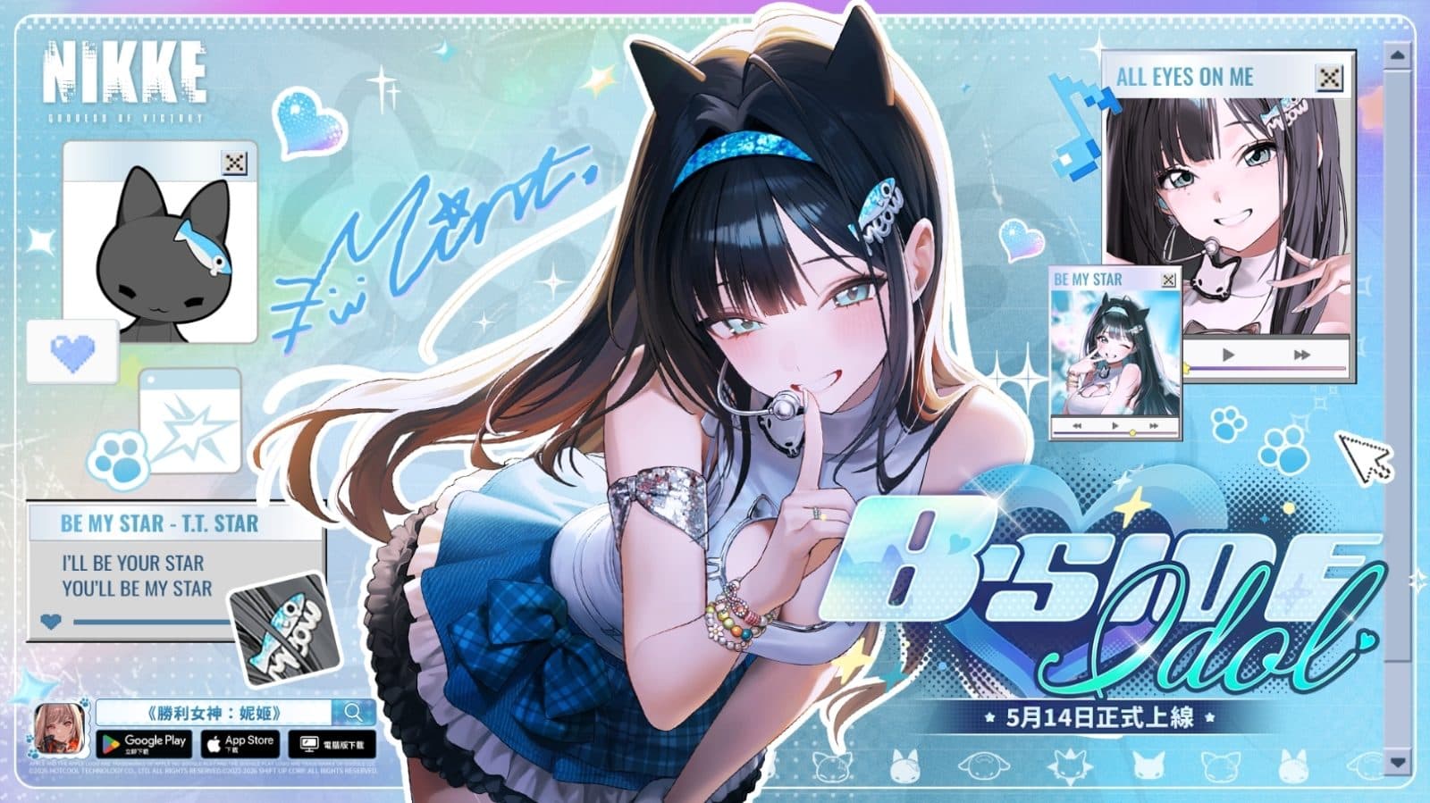Goddess of Victory: NIKKE adds Mint, B-SIDE IDOL update and reruns EVE, Raven