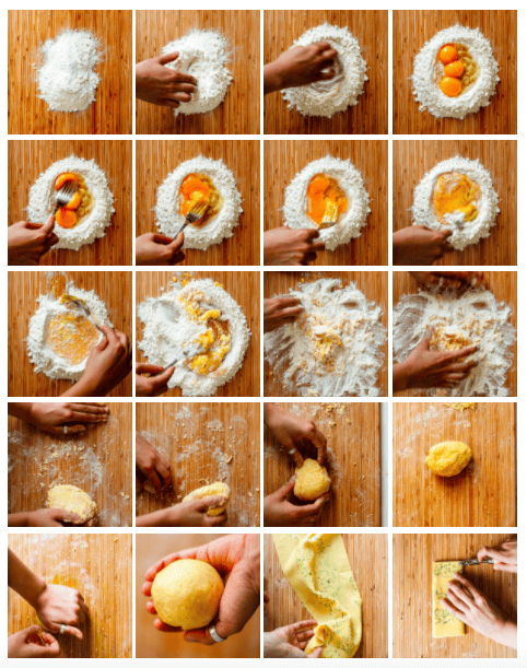Home cooking collective guide breaks down homemade pasta techniques and shapes