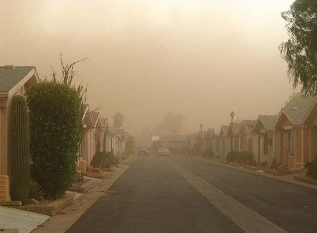 Gusty Winds Trigger Dust Alert, Unhealthy Air Quality Across Yuma County