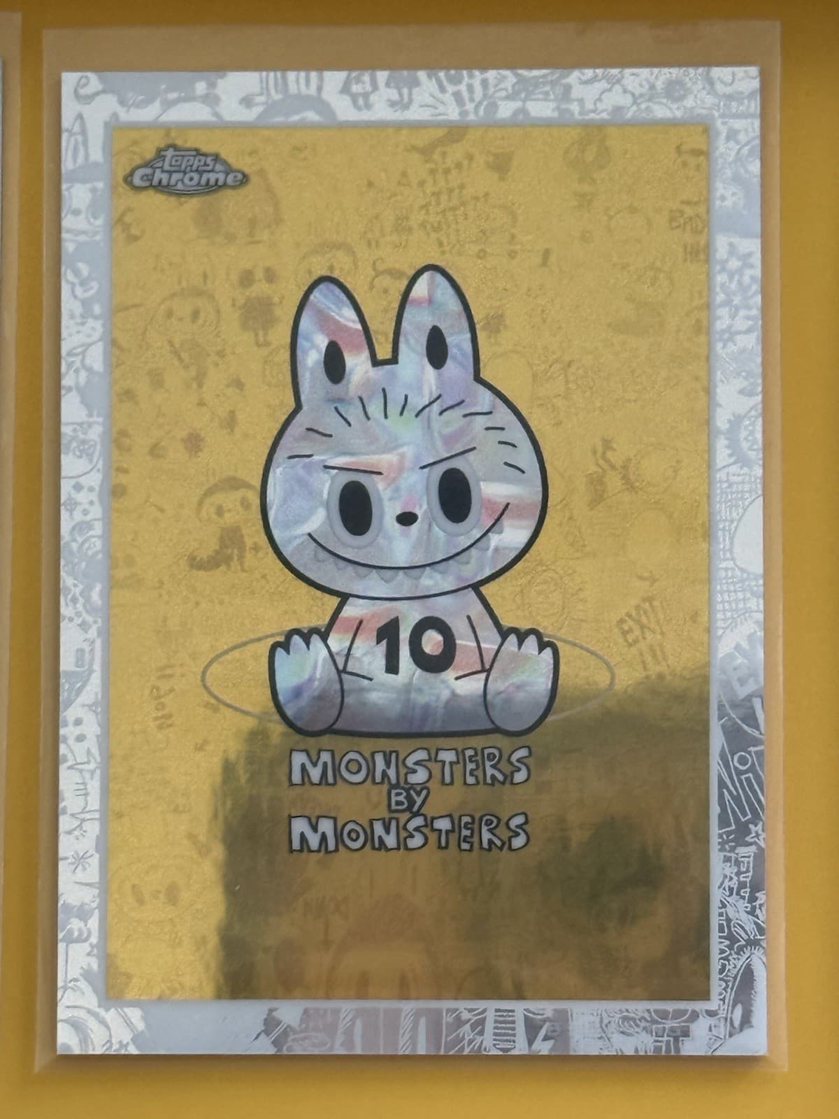 Topps Chrome Labubu 10th Anniversary Card Lists on Fanatics Collect Auction