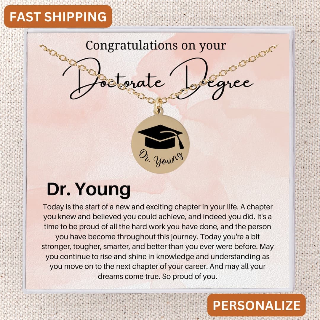 Doctorate Graduation Gifts That Honor Years of Academic Sacrifice
