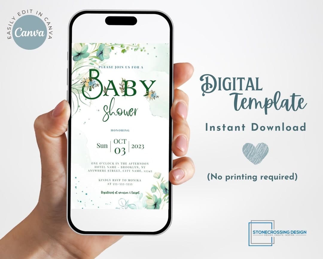 Digital Baby Shower Invitations Offer Convenience but Raise Privacy and Operational Concerns