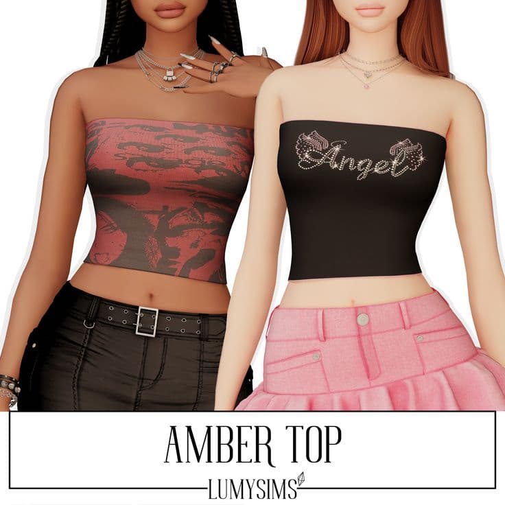 Lumysims Releases Amber Top Mesh Fix, Updates to Version 1.120.140