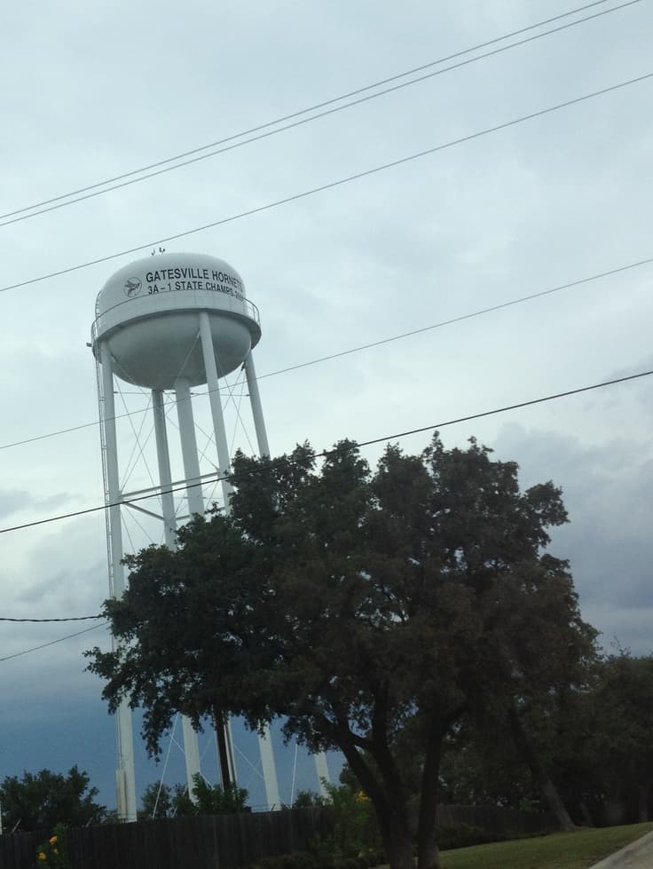 Coryell County's Gatesville Gets $775,840 for Water Tower Rehab