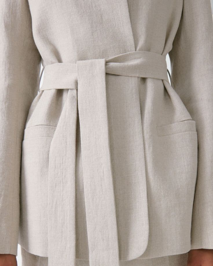 Emporio Armani's Linen Tailoring Captures Coastal Grandmother Style This Spring