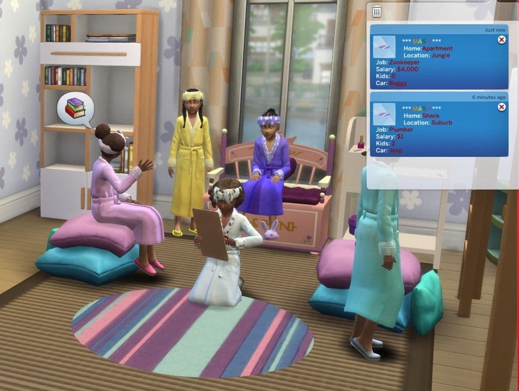 Sims 4 sleepover bugfix restores bedtime after broken party events