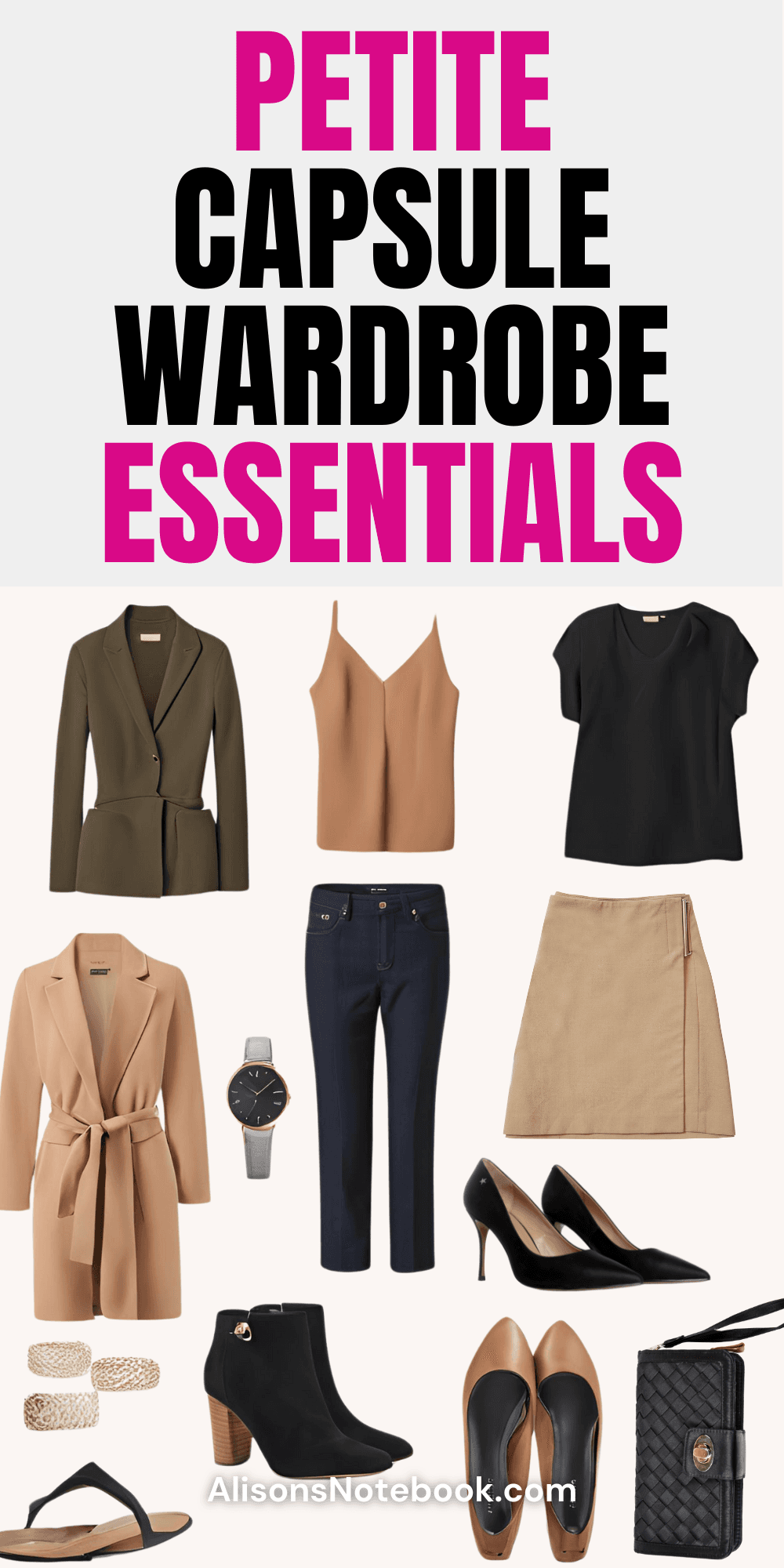 Cropped Jackets, High-Rise Bottoms, Fitted Tops Transform Petite Silhouettes