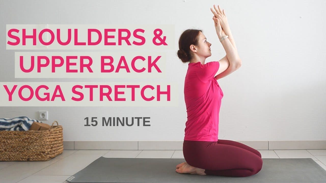 Yoga Clinician Shares Step-by-Step Shoulder and Upper-Back Stretch to Improve Mobility