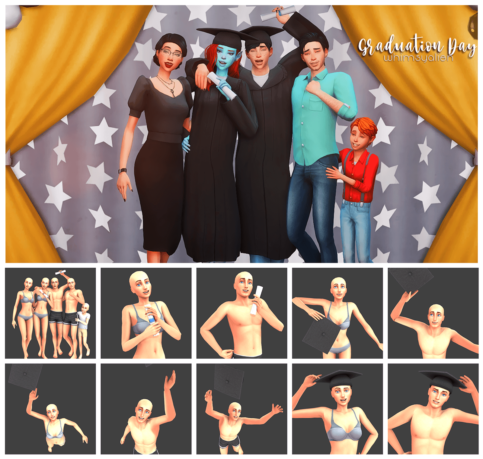 Decision Day mod adds teen graduation drama to The Sims 4