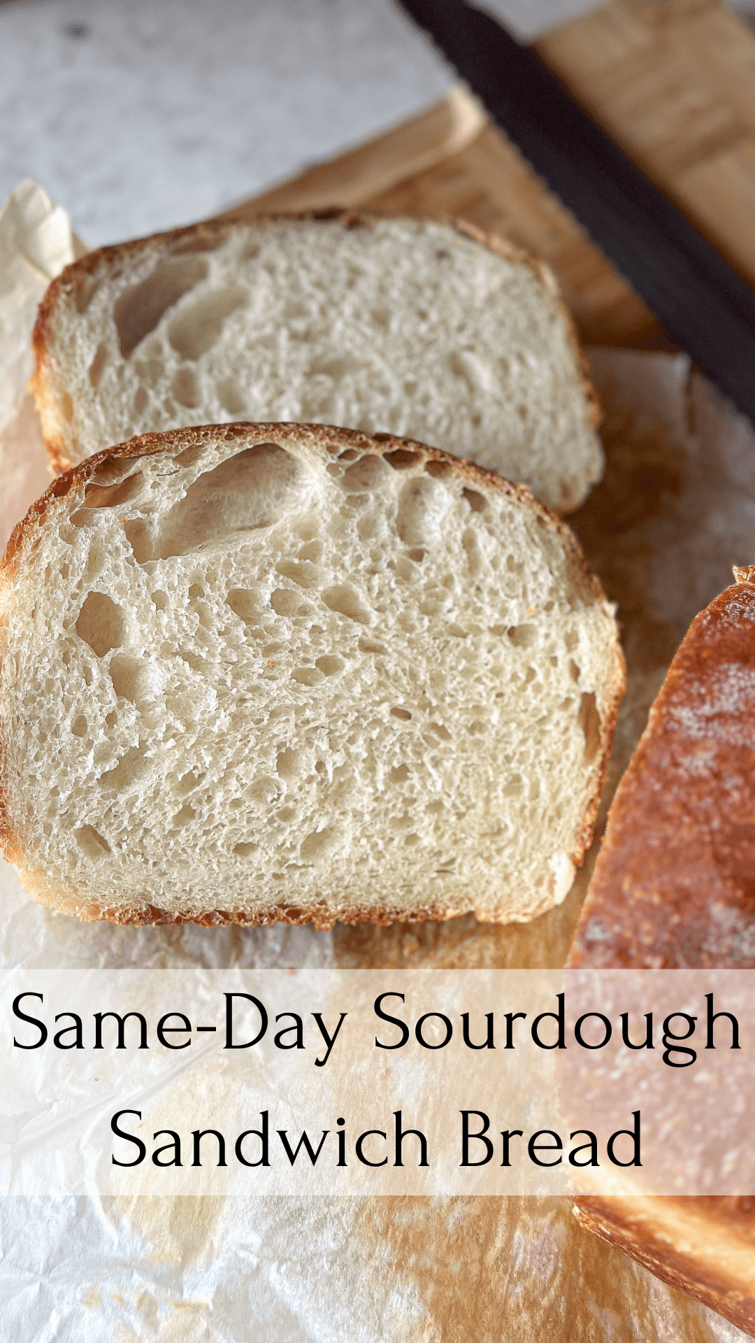 same-day sourdough sandwich bread skips overnight planning