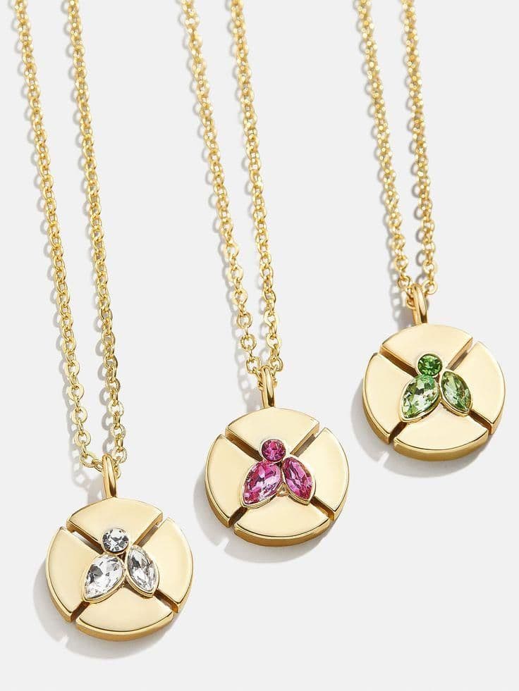 Walmart’s $125 Cate & Chloe white-gold birthstone necklace $18 in 12 colors