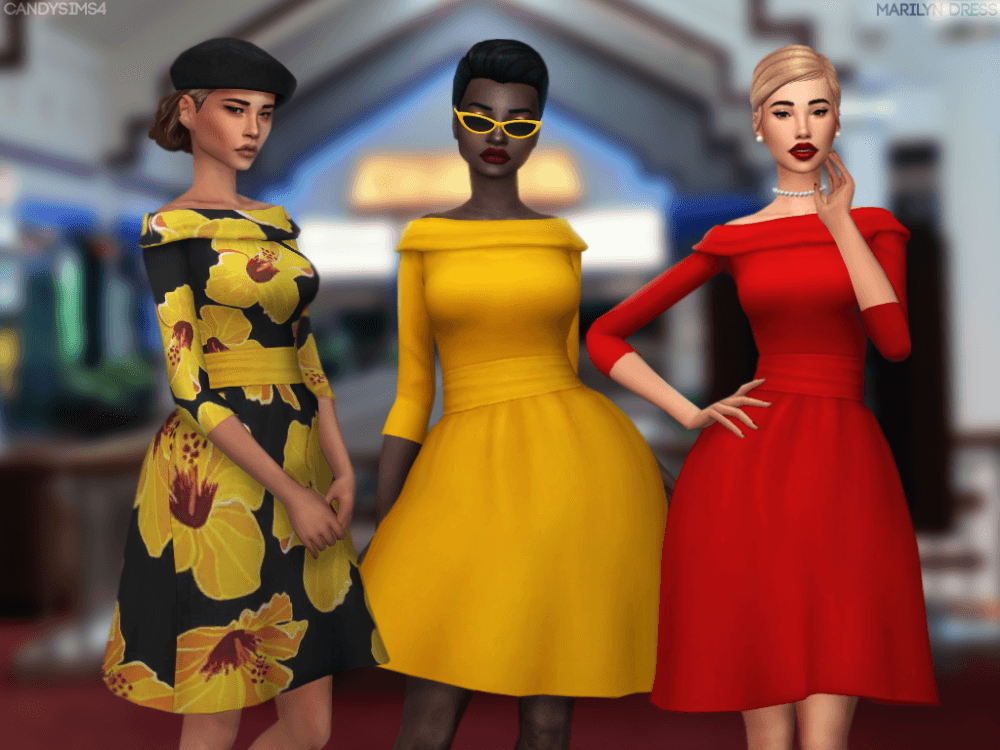 Candace Williams teases January CC drop: three CAS dresses, Patreon early-access