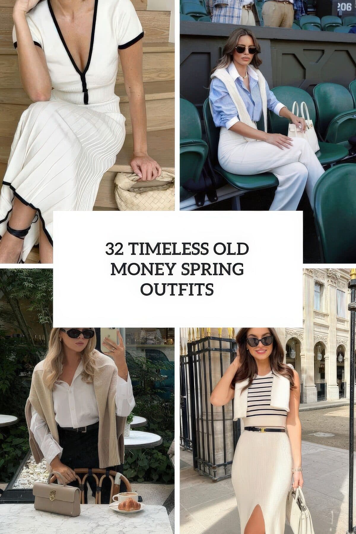 Twelve Outfit Formulas to Master Old Money Style This Spring