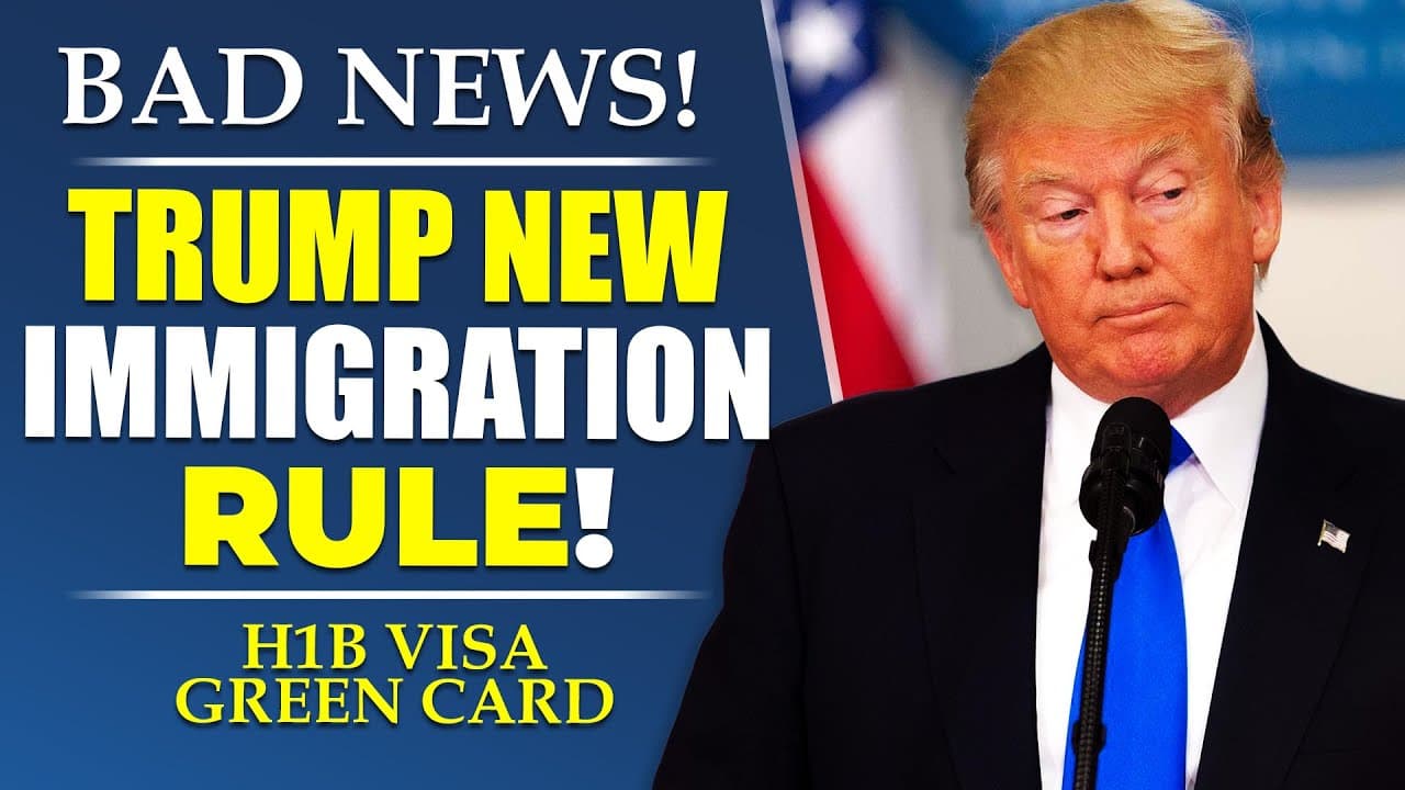 Green Card Alert, USCIS Plans Limits Using Trump's Travel Ban