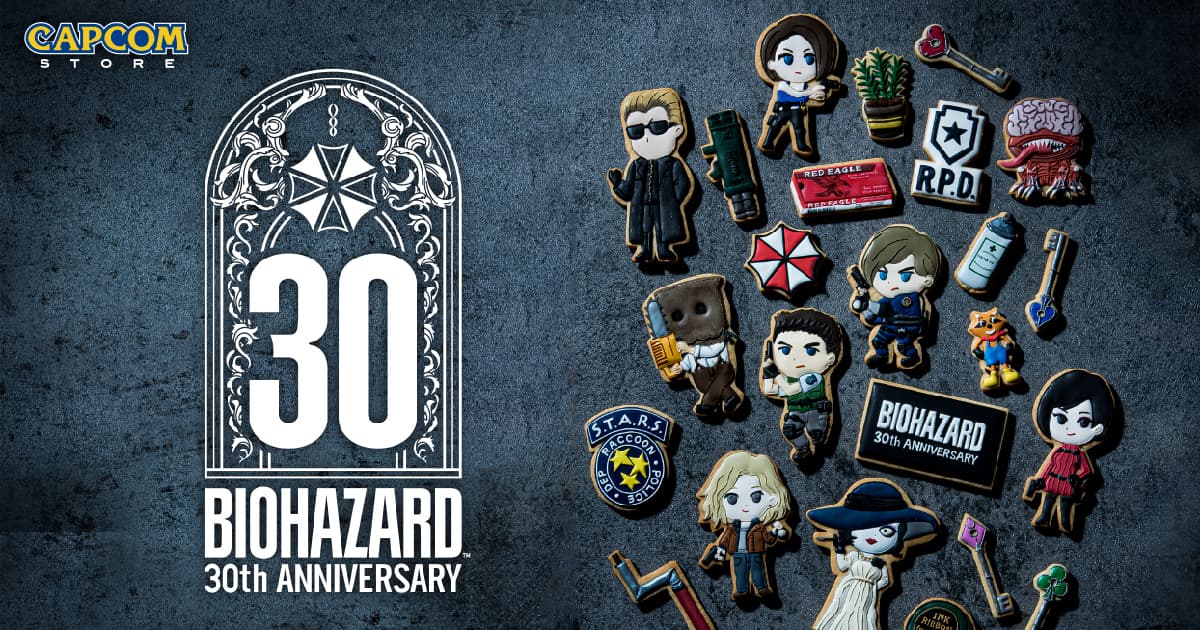 Resident Evil 30th Anniversary Sweets Collection with Manna-Tanuki Debuts March 20