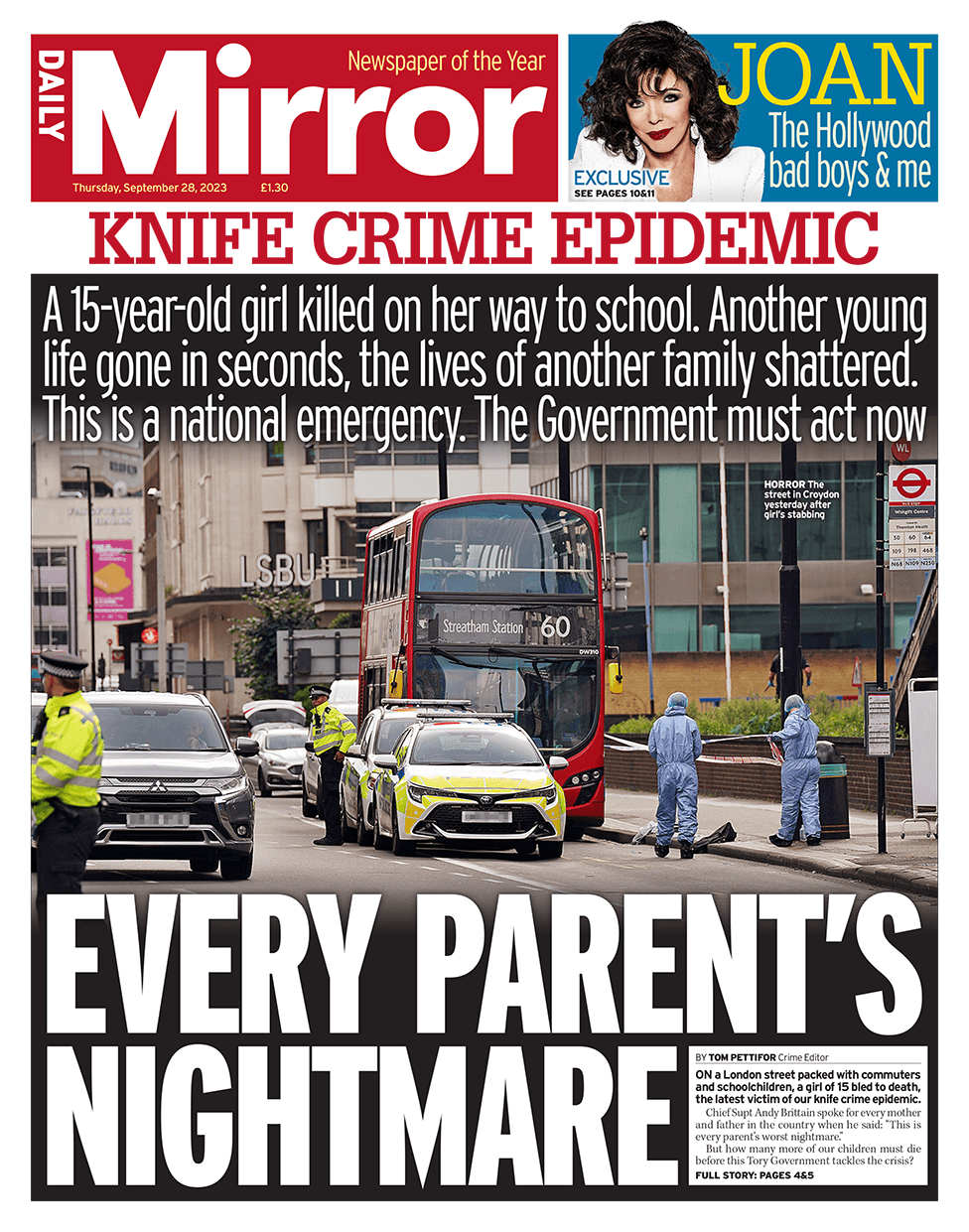 Manchester Front Pages Spotlight Synagogue Attack and “Face of Hatred”