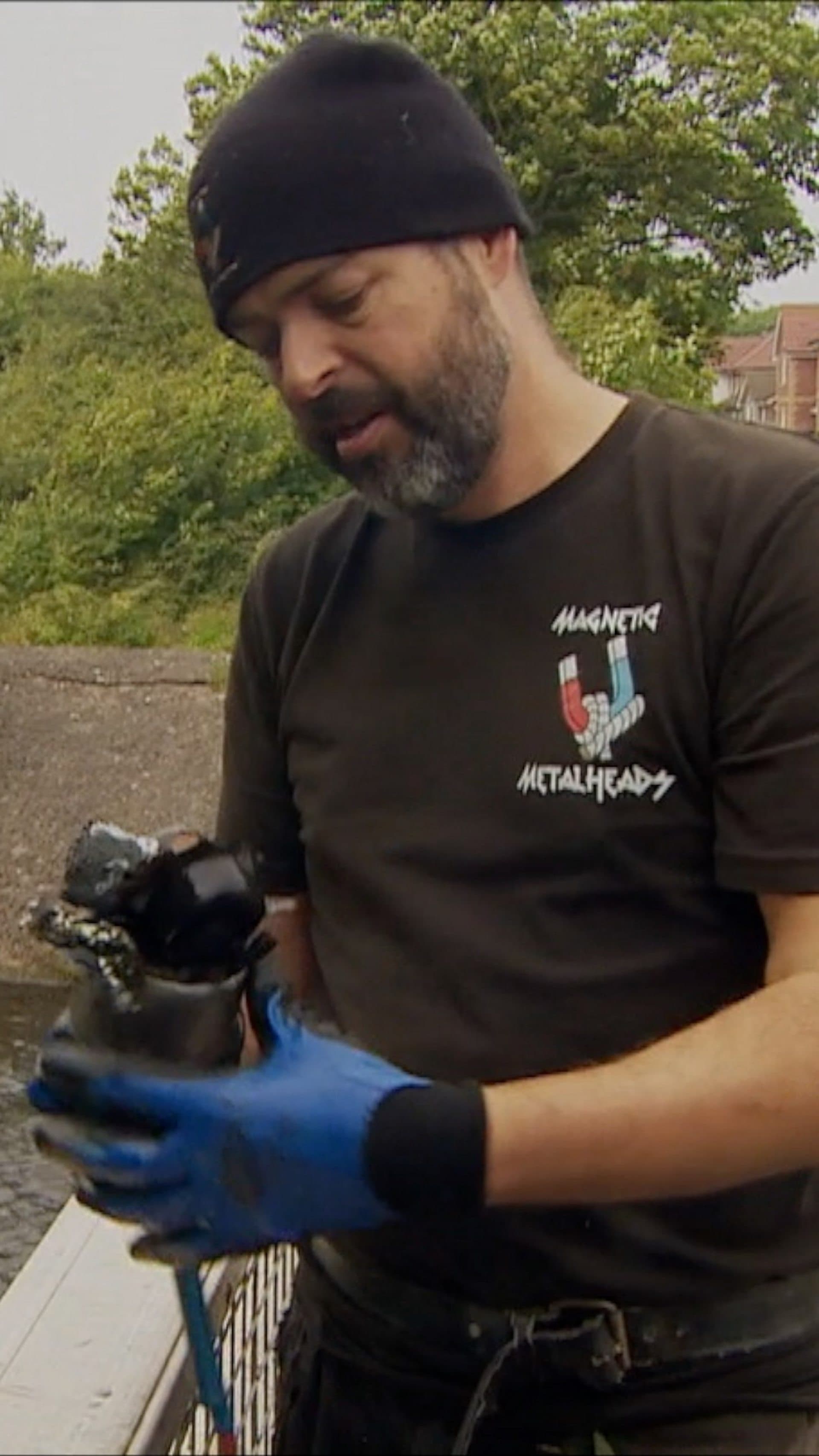 BBC warns magnet fishing can uncover explosives and weapons