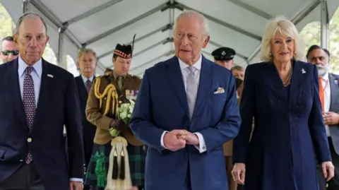 King Charles and Queen Camilla honor 9/11 victims at New York memorial