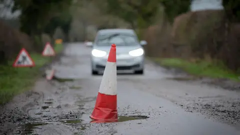 Potholes and road repairs emerge as top issue in England local elections