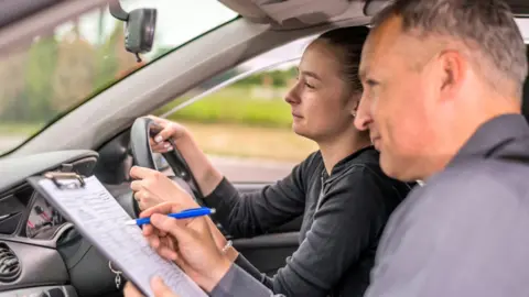 UK driving test waits remain stuck at 22 weeks despite crackdown