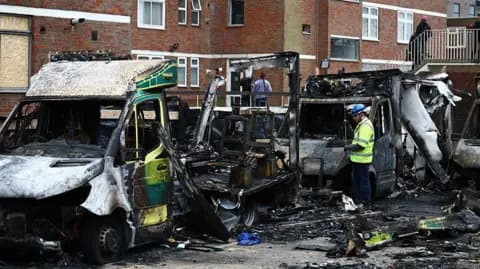 Four Suspects Charged Over Arson Attack on Jewish Ambulances in London