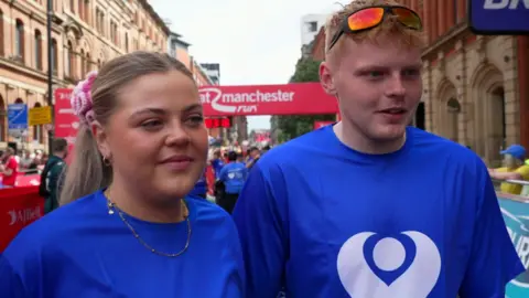Race Across the World stars join Manchester run tribute to Sam Gardiner