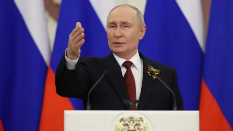 Putin says Ukraine war nearing end, blames West for prolonging it