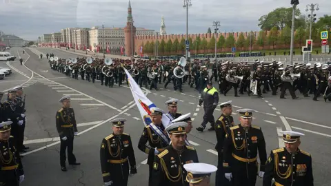 Moscow scales back Victory Day parade as Ukraine strike fears mount